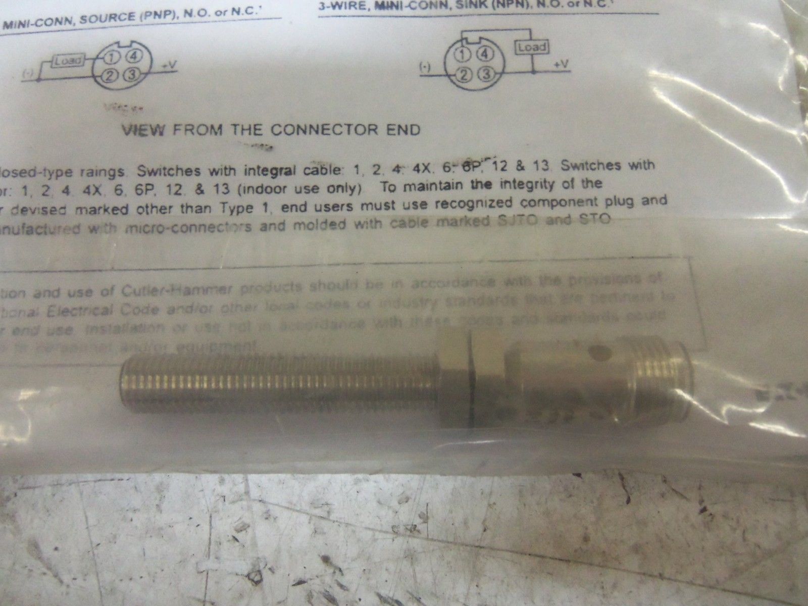 EATON CUTLER HAMMER E57-08PAS15-CD * NEW IN FACTORY BAG *