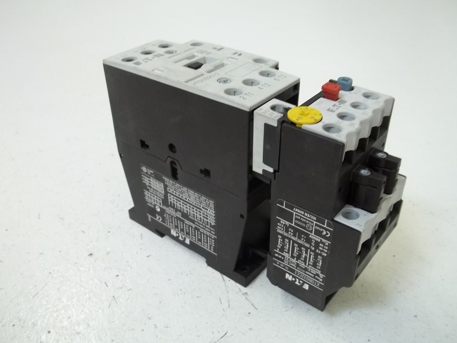 EATON XCTE032C10 W/ XT0B032CC1 CONTACTOR *USED*