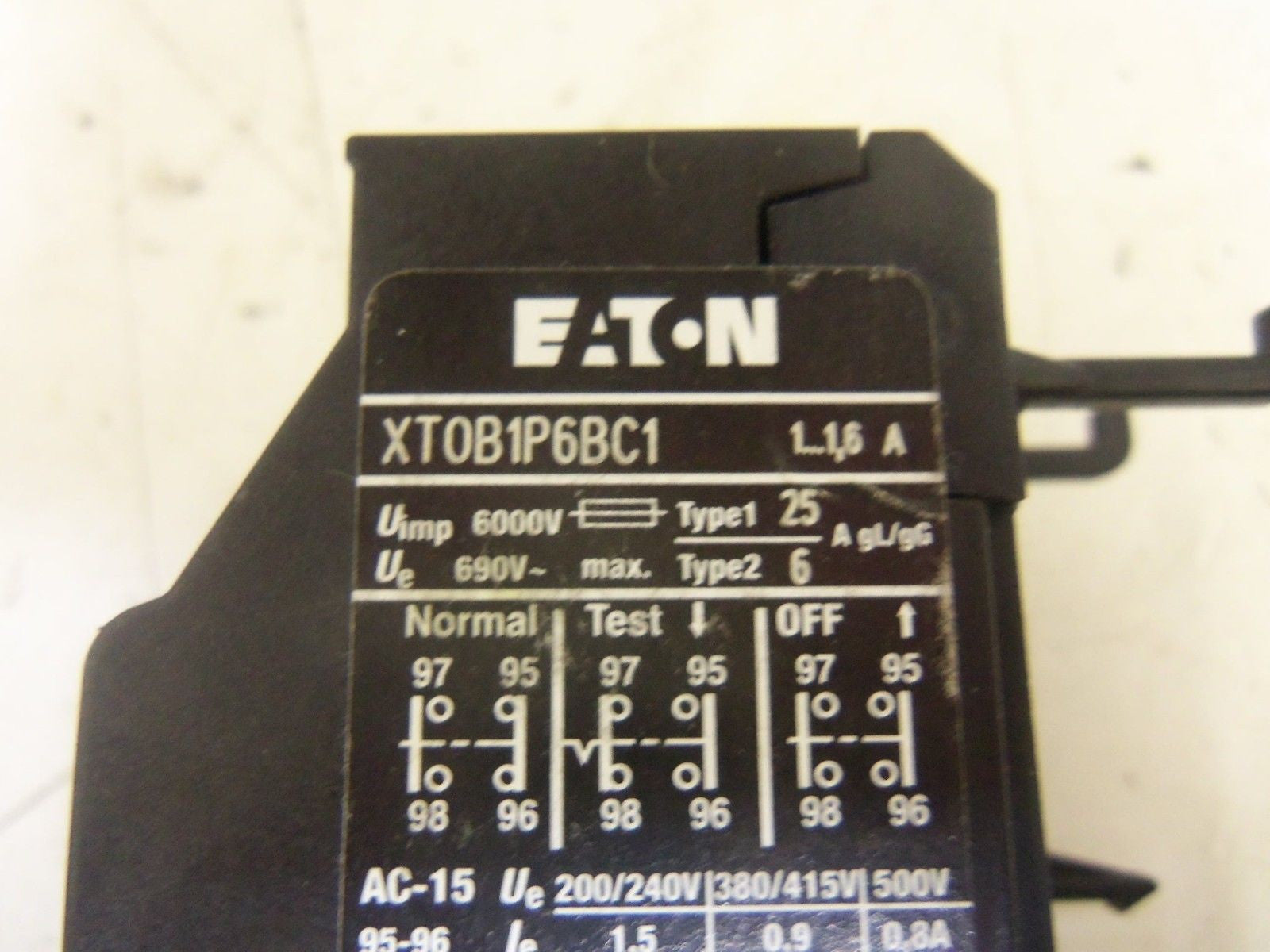 EATON XT0B1P6BC1 *NEW NO BOX*