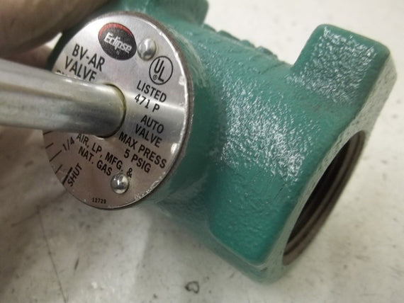 ECLIPSE BV-AR AUTO VALVE *NEW NO BOX*