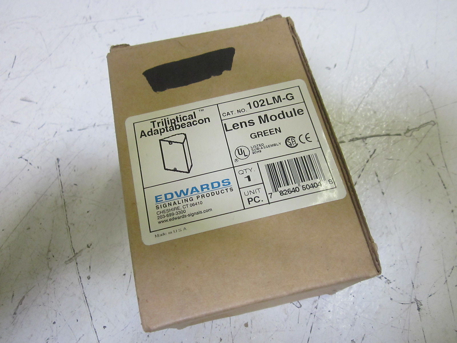EDWARDS 102LM-G GREEN LENS MODULE*NEW IN BOX*