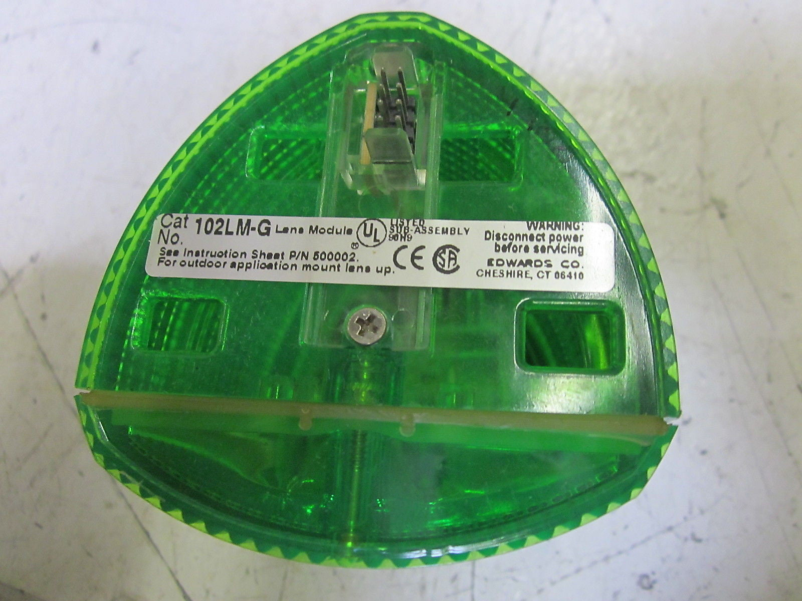 EDWARDS 102LM-G GREEN LENS MODULE*NEW IN BOX*