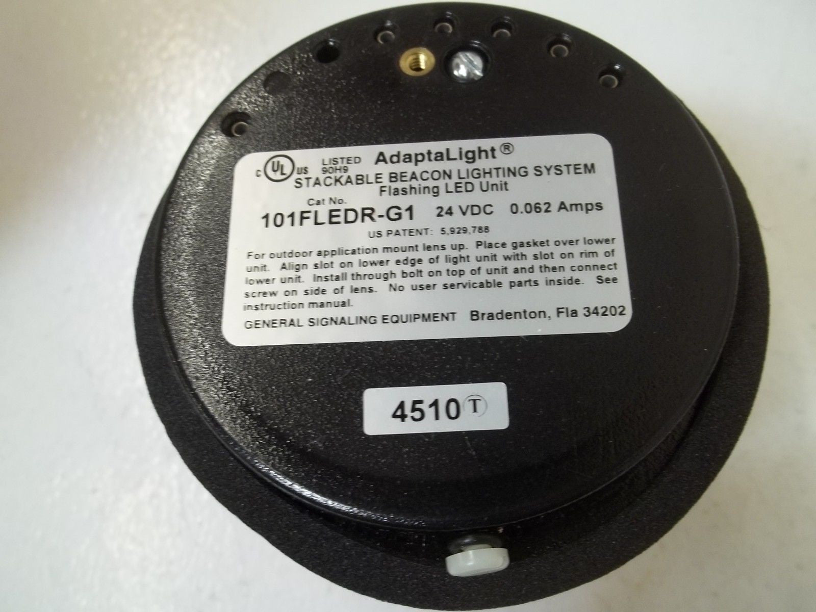 EDWARDS SIGNALING 101FLEDR-G1 STACKABLE BEACON FLASHING UNIT *NEW IN BOX*