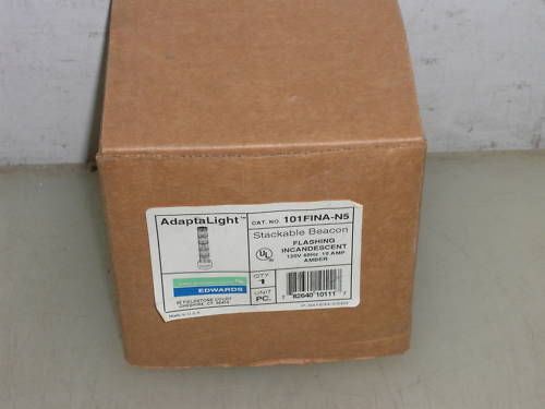 EDWARDS STACKABLE BEACON 101FINA-N5 (AMBER) *NEW IN BOX*
