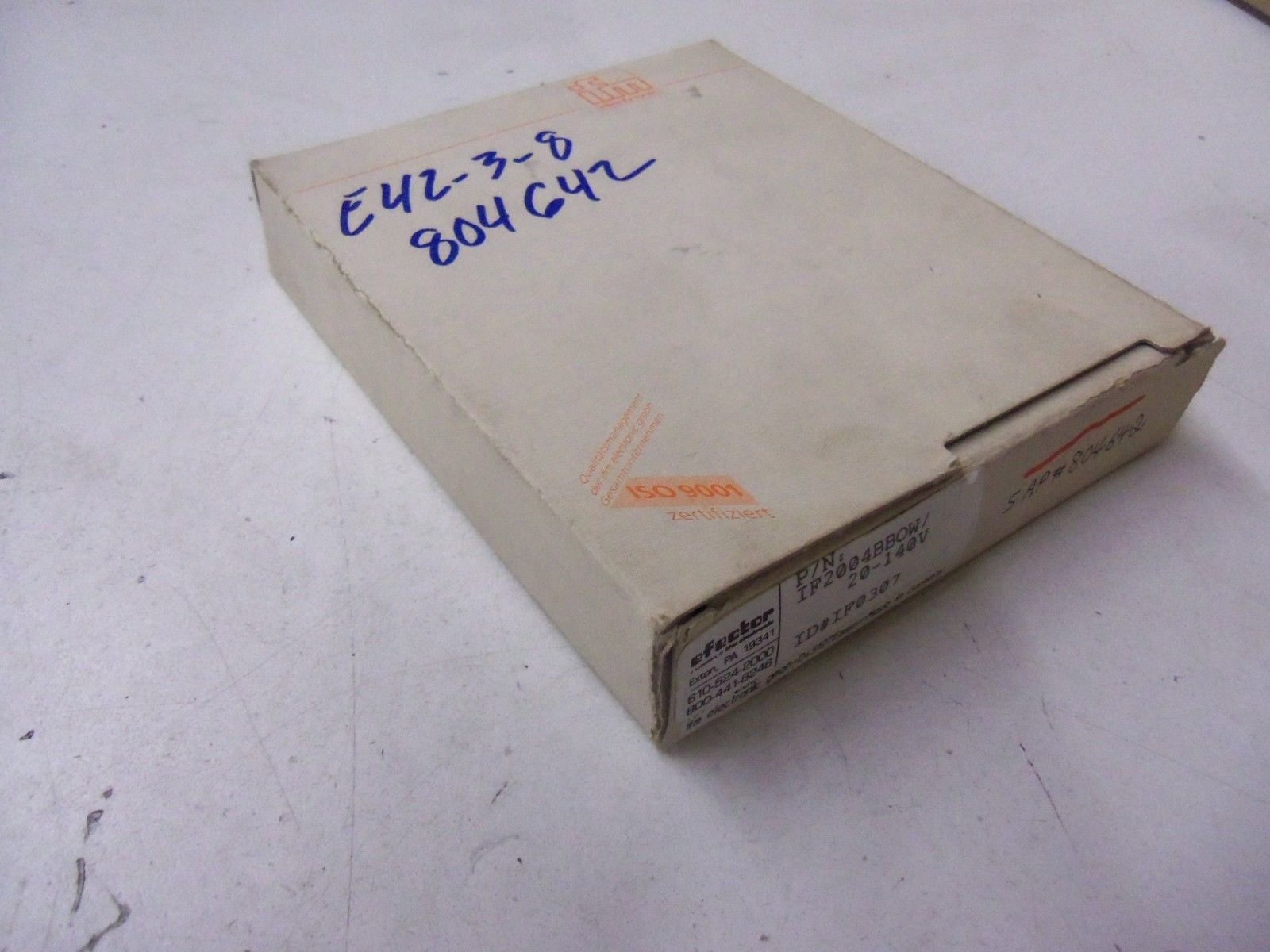 IFM EFECTOR IF0307 INDUCTIVE PROXIMITY SENSOR *NEW IN BOX*