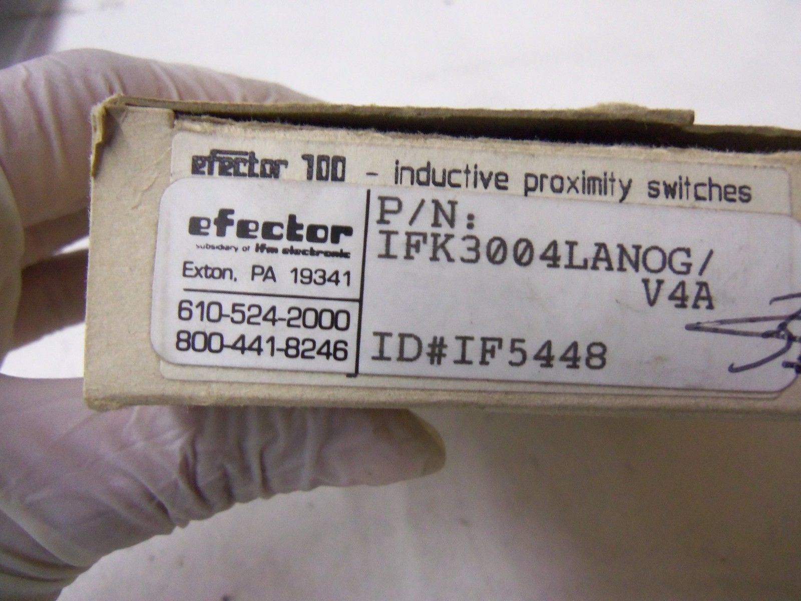 IFM EFECTOR IF5448 INDUCTIVE PROXIMITY SENSOR *NEW IN BOX*
