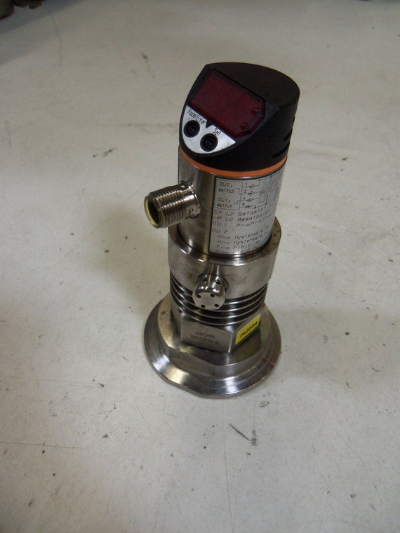 IFM EFECTOR PI2054 COMBINED PRESSURE SENSOR *USED*