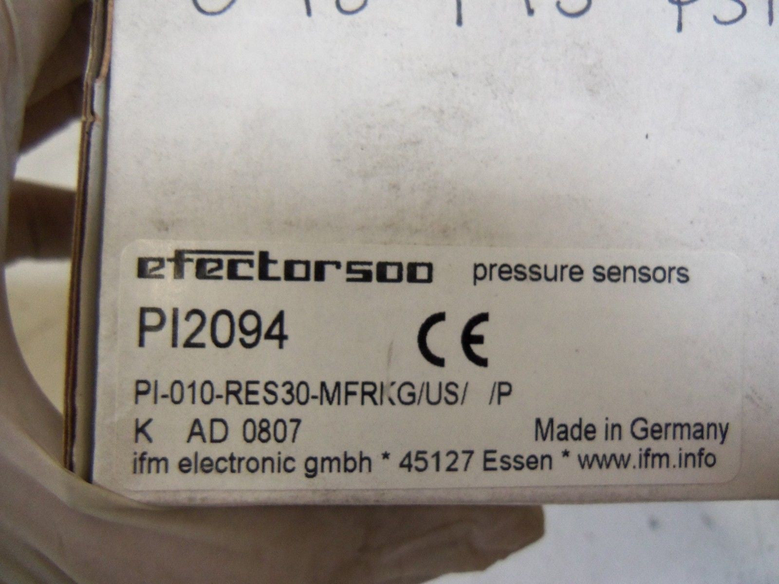 IFM EFECTOR PI2094 COMBINED PRESSURE SENSOR *NEW IN BOX*