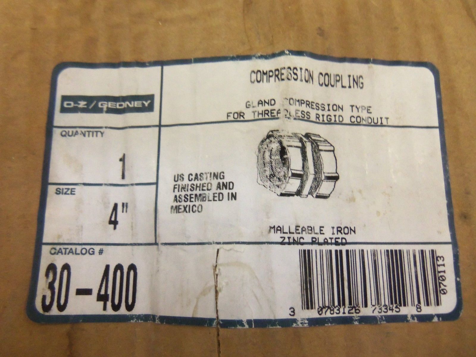 EGS 30-400 CONDUIT *NEW IN BOX*