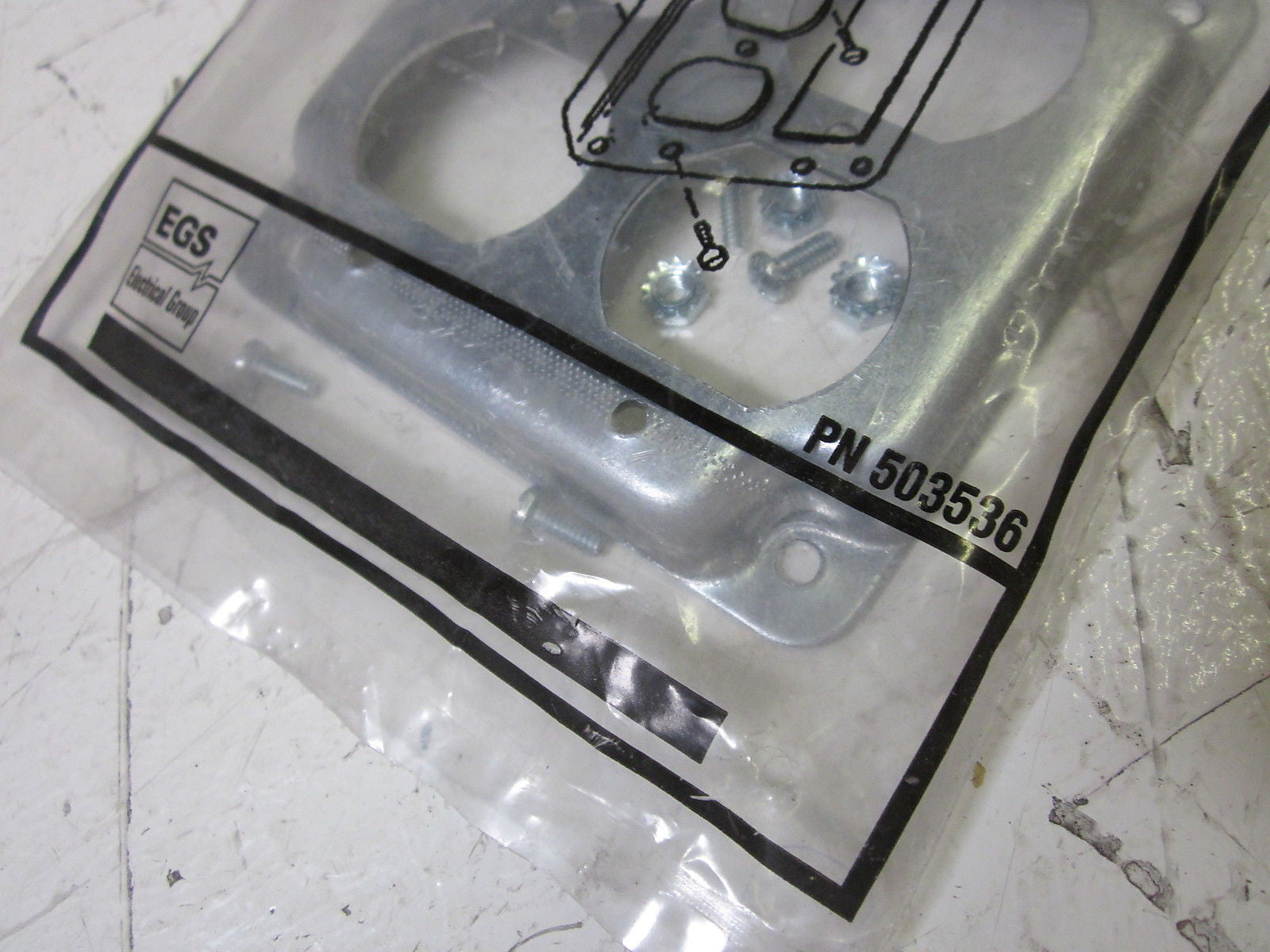 EGS 503536 RAISED SURFACE COVER *NEW IN FACTORY BAG*