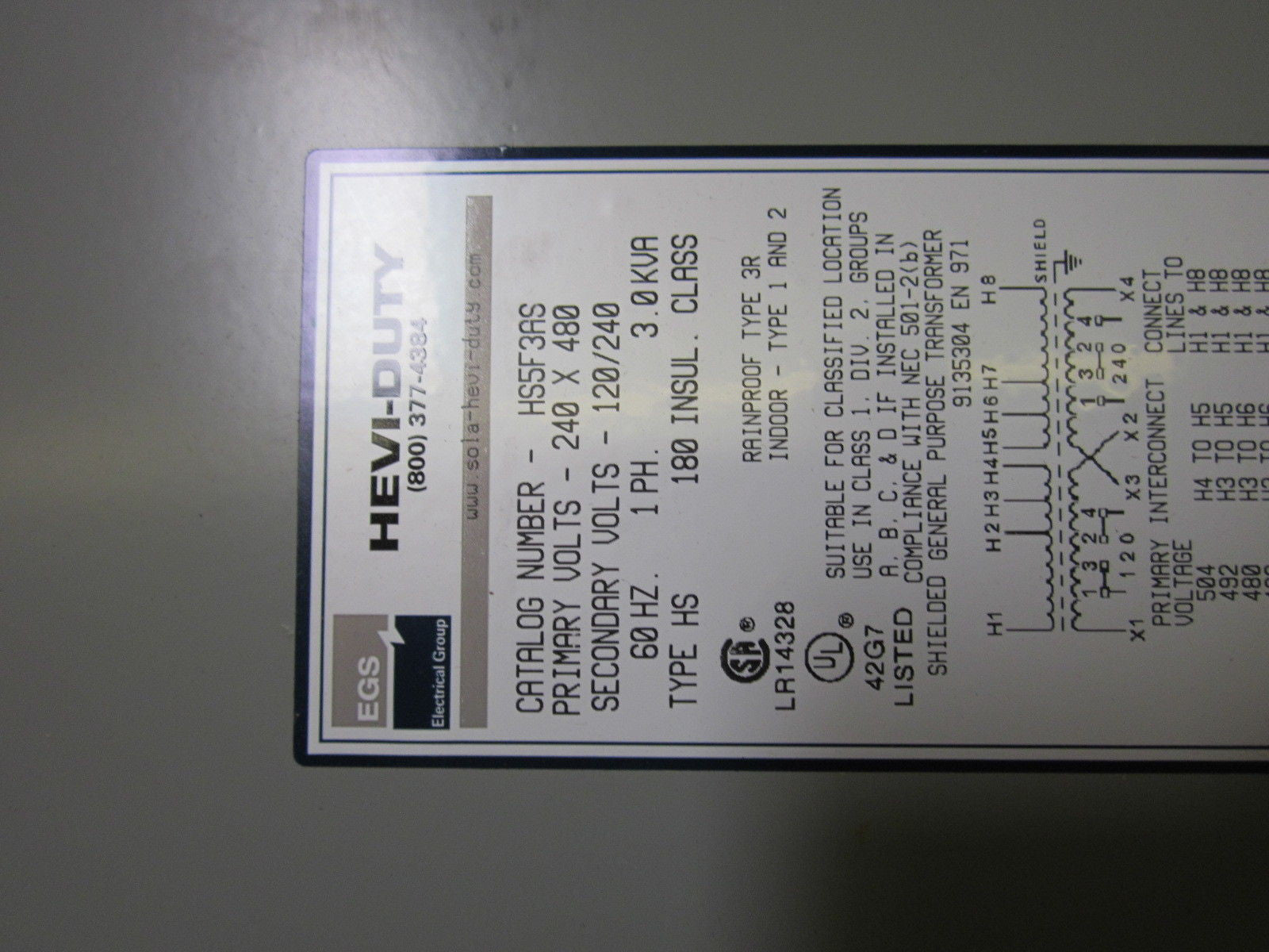 EGS HS5F3AS *NEW IN BOX*