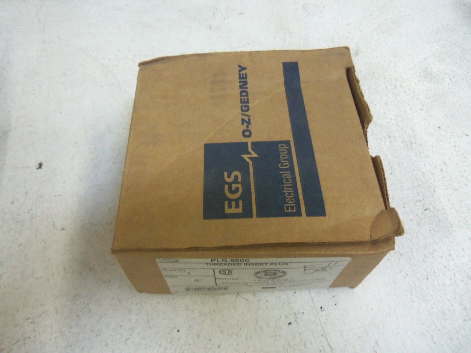EGS PLG-500C CONDUIT *NEW IN BOX*