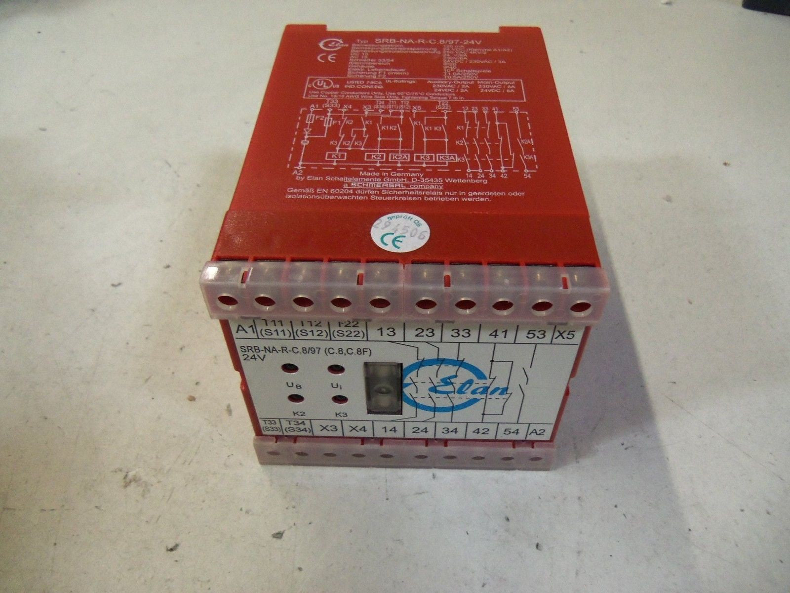 ELAN SRB-NAR-C.8/97-24V *NEW IN BOX*
