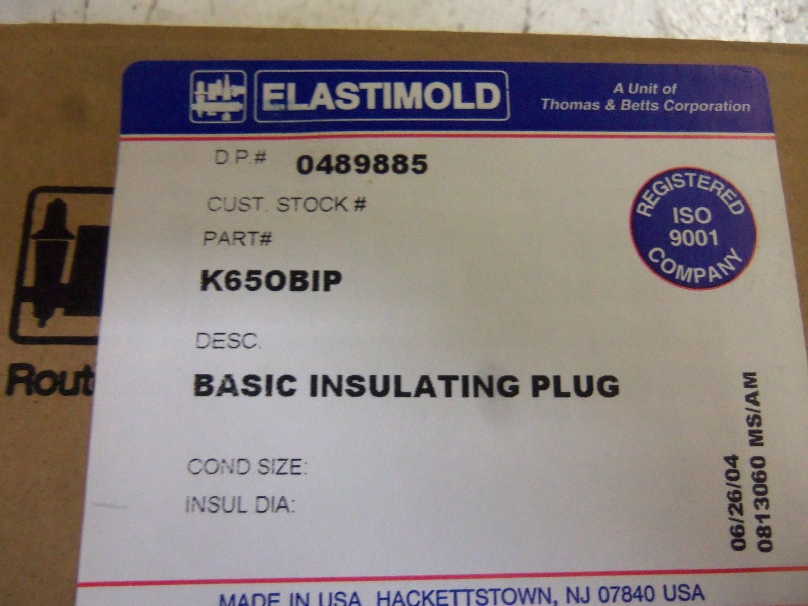 ELASTIMOLD ECS-G3 JACKETED CABLE GROUNDING AND SEALING KIT *NEW IN BOX*