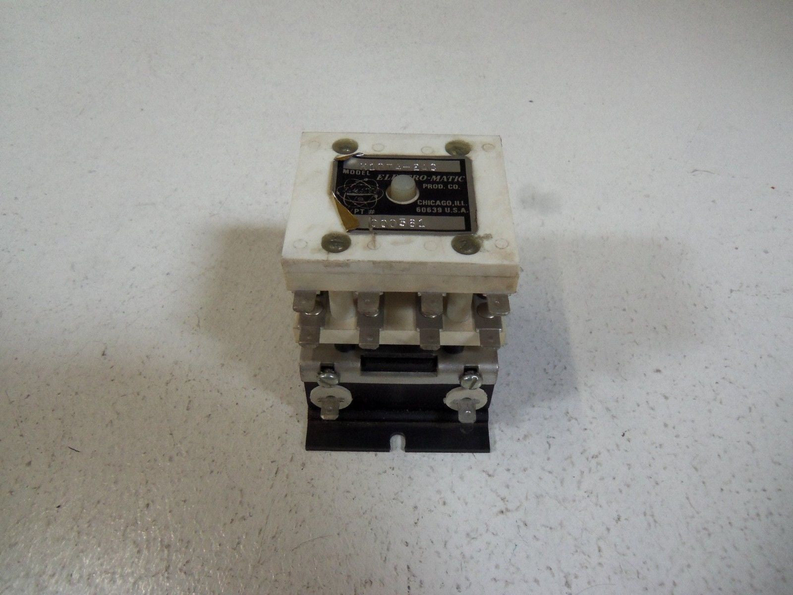 ELECTRO-MATIC CONTACTOR K10T4-2AC *USED*