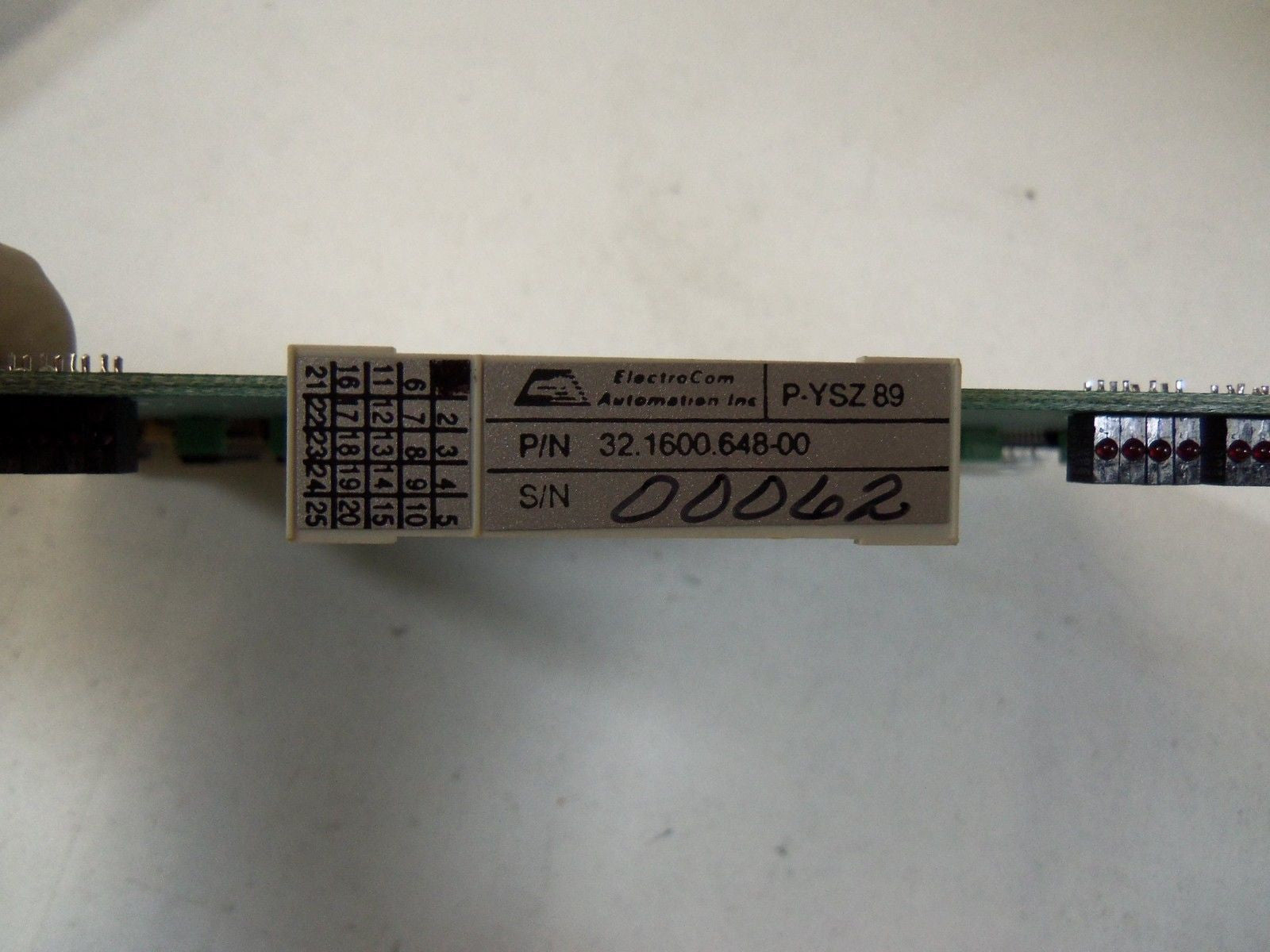 ELECTROCOM AUTOMATION INC. 32.1600.648-00 *NEW IN BOX*