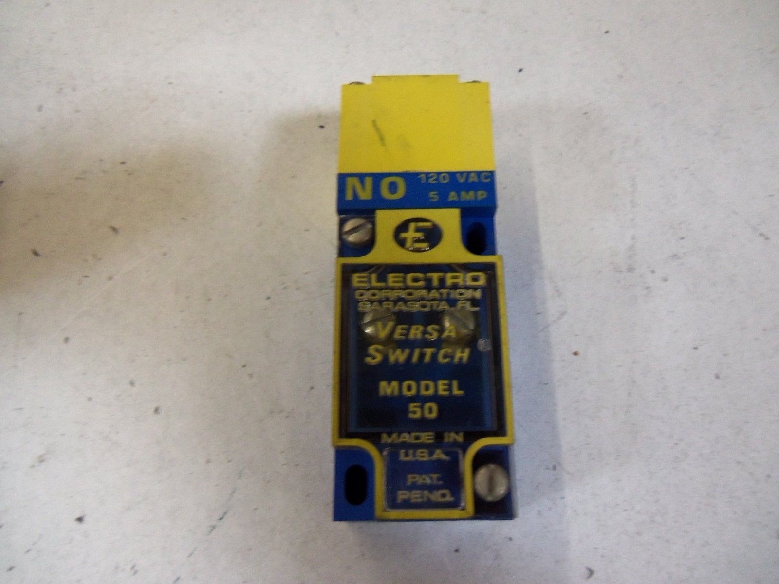 ELECTRO CORPORATION MODEL 50 *NEW NO BOX*