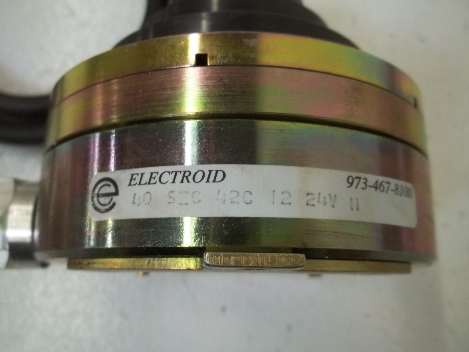 ELECTROID 40 SEC 42C 12 24V 11 ELECTRIC CLUTCH *USED*