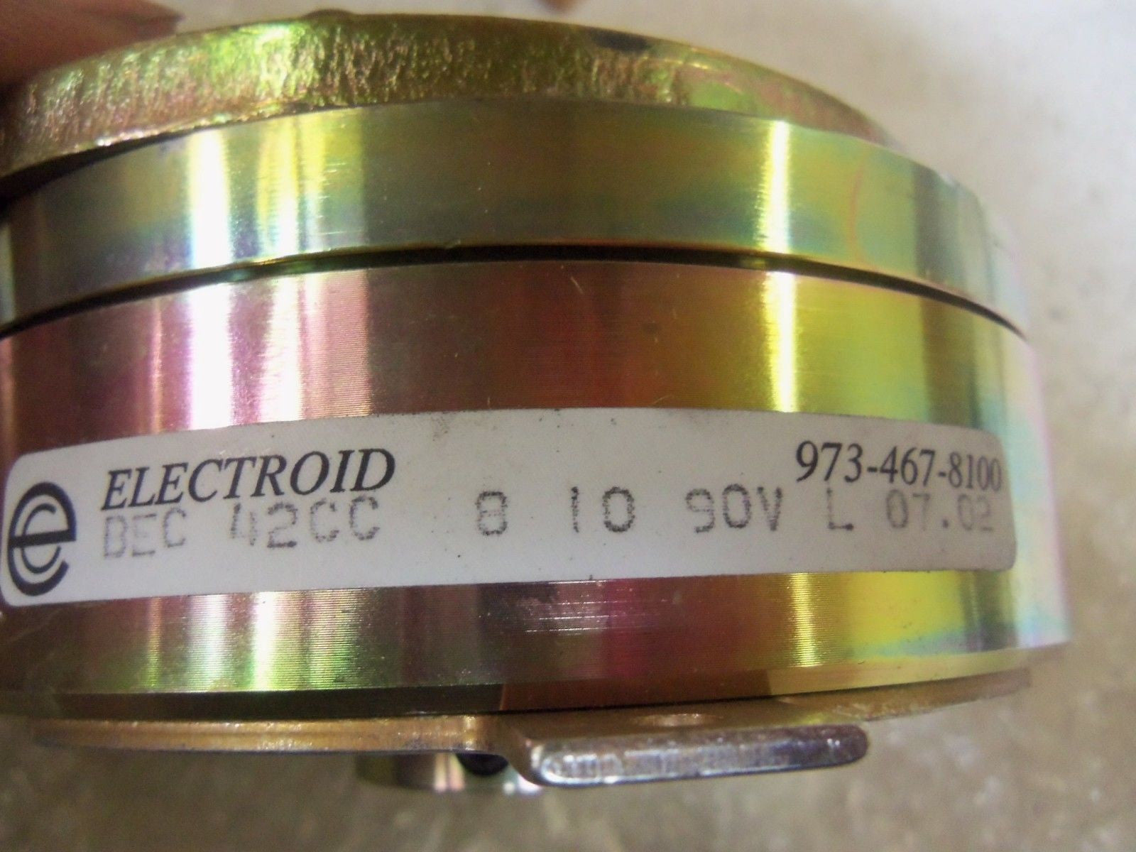 ELECTROID BEC-42CC-8-8-90V-L MAGNETIC CLUTCH *NEW IN BOX*