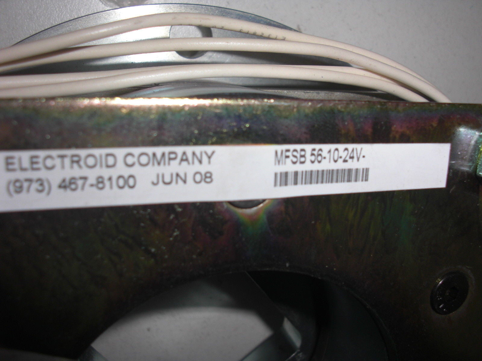 ELECTROID COMPANY MFSB 56-10-24V *USED*