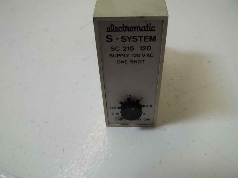 ELECTROMATIC SC215120 *USED*