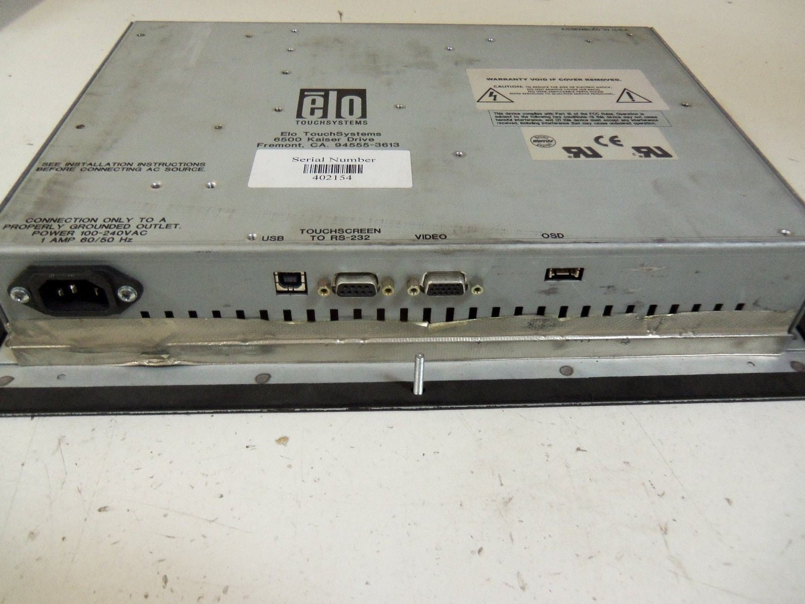 ELO TOUCH SYSTEMS *USED*