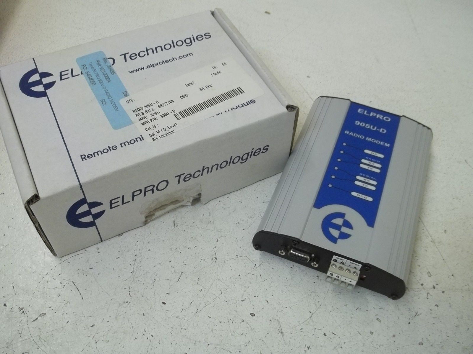 ELPRO 905U-D WIRELESS RADIO MODEM 10-30VD *USED*
