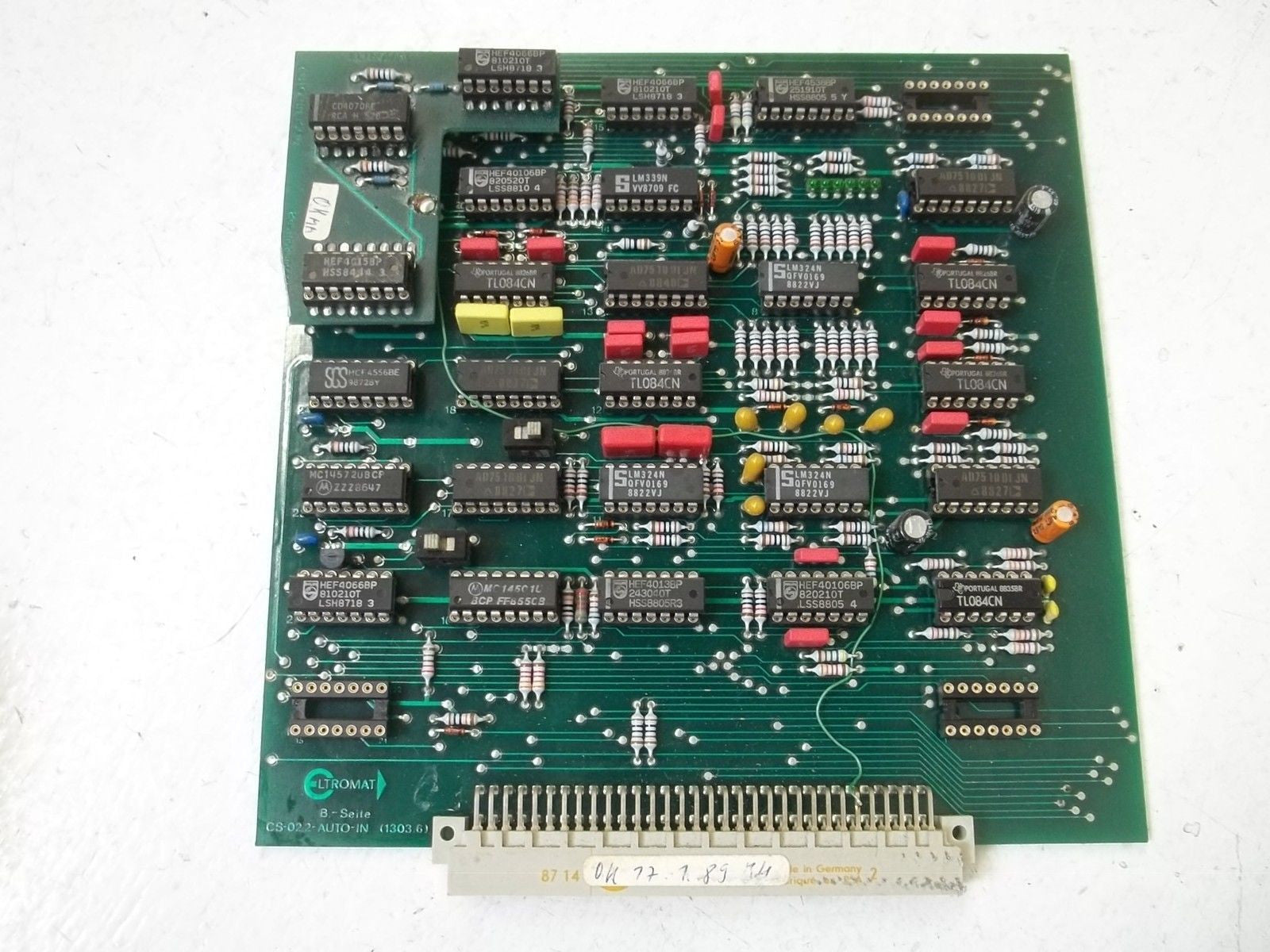 ELTROMAT CS-02.2-AUTO-IN BOARD (AS PICTURED) *USED*