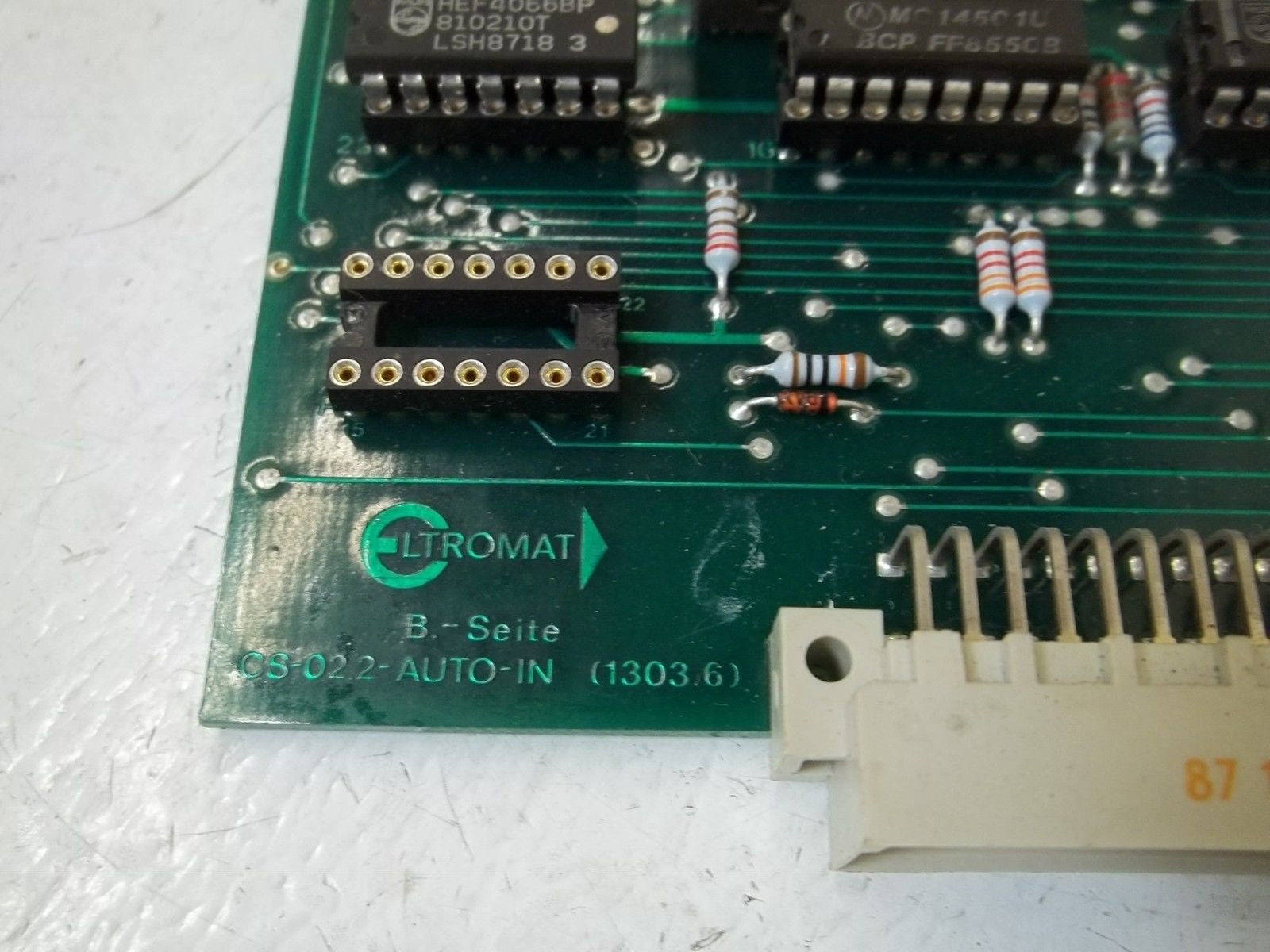 ELTROMAT CS-02.2-AUTO-IN BOARD (AS PICTURED) *USED*