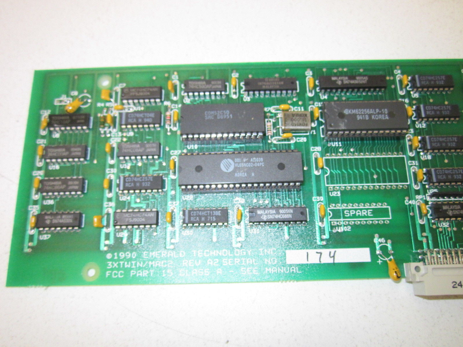 EMERALD TECHNOLOGY INC. 3XTWIN/MAC2 *USED*