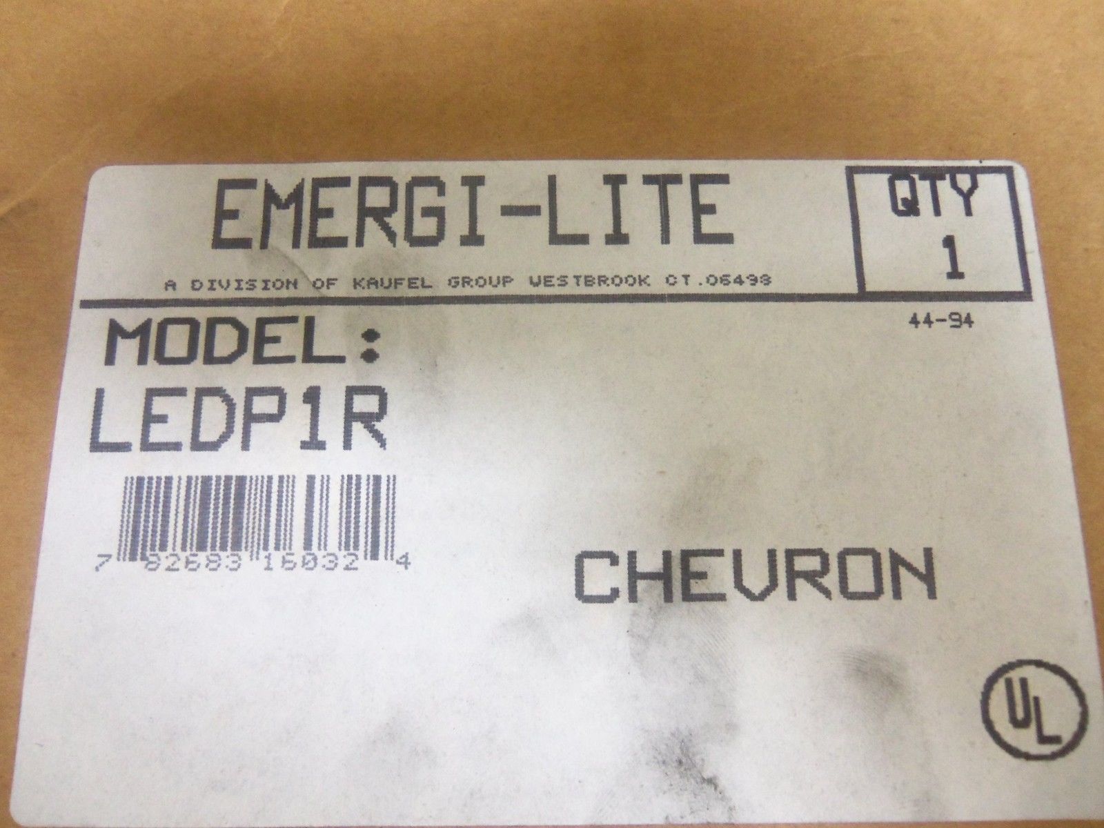 EMERGI-LITE LEDP1R*NEW IN BOX*