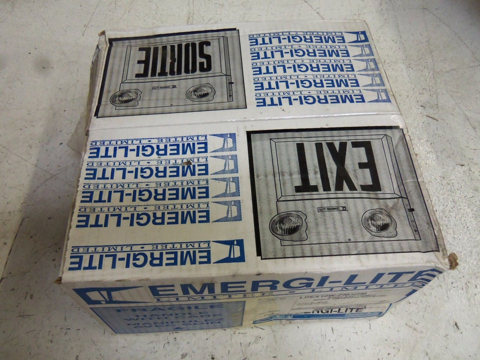 EMERGI-LITE LPEX10W-PM3/2M EMERGENCY LIGHT *NEW IN BOX*