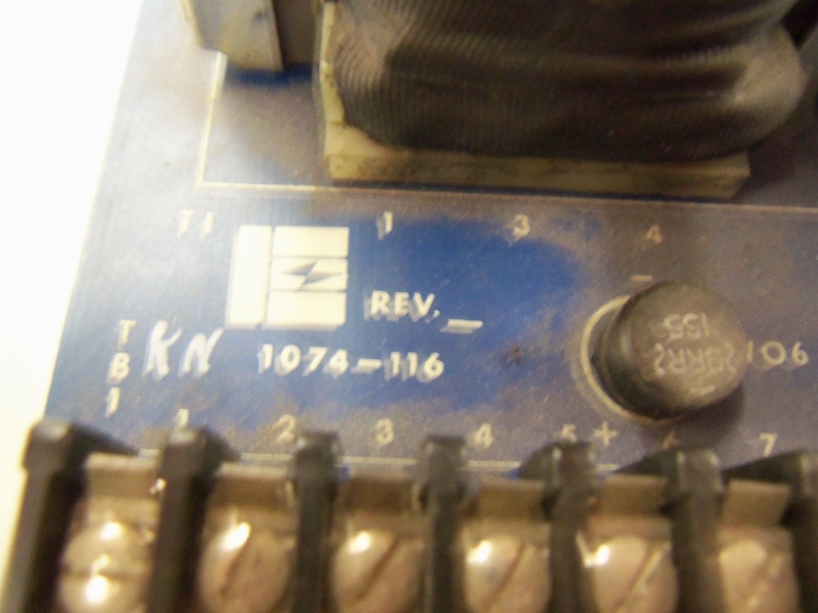 EMERSON 1074-116 LOW VOLTAGE POWER SUPPLY BOARD *USED*