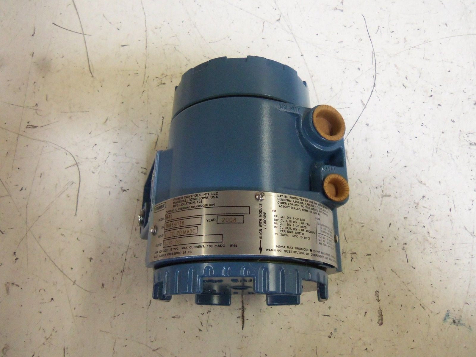 EMERSON 846 TRANSDUCER *NEW IN BOX*