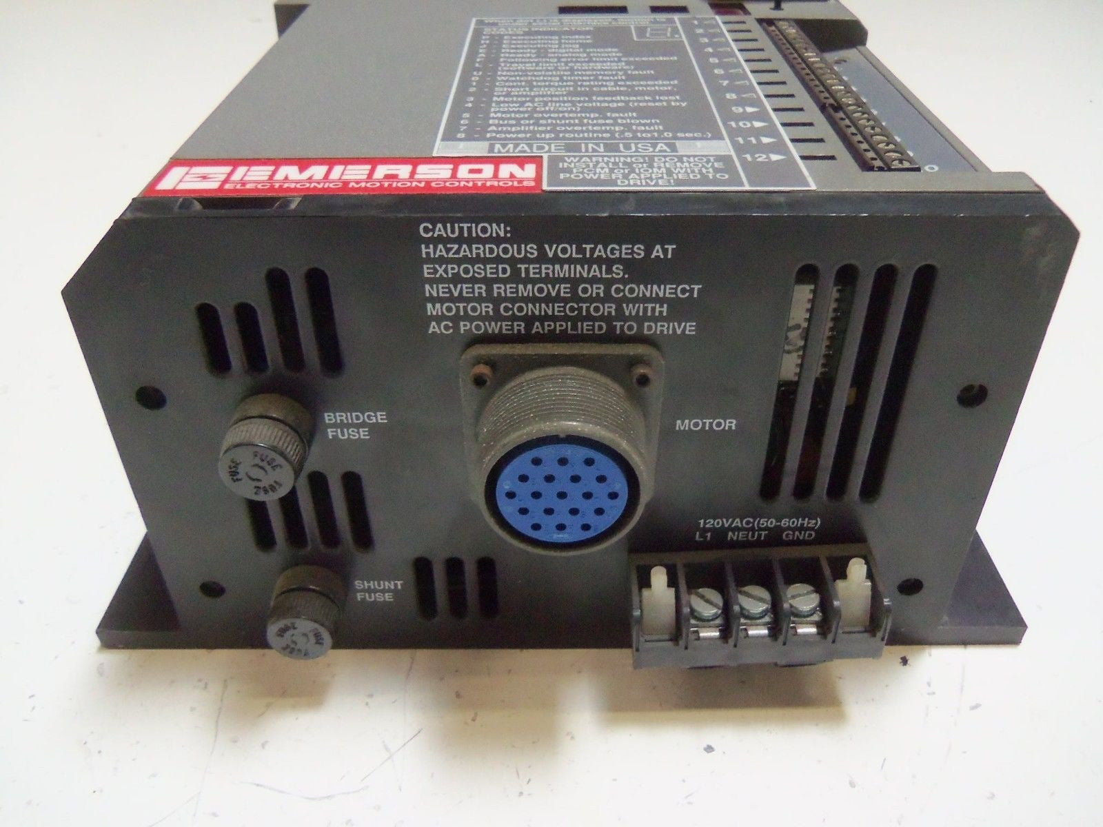 EMERSON 960024-02 SERVO DRIVE DXA-308 *USED*