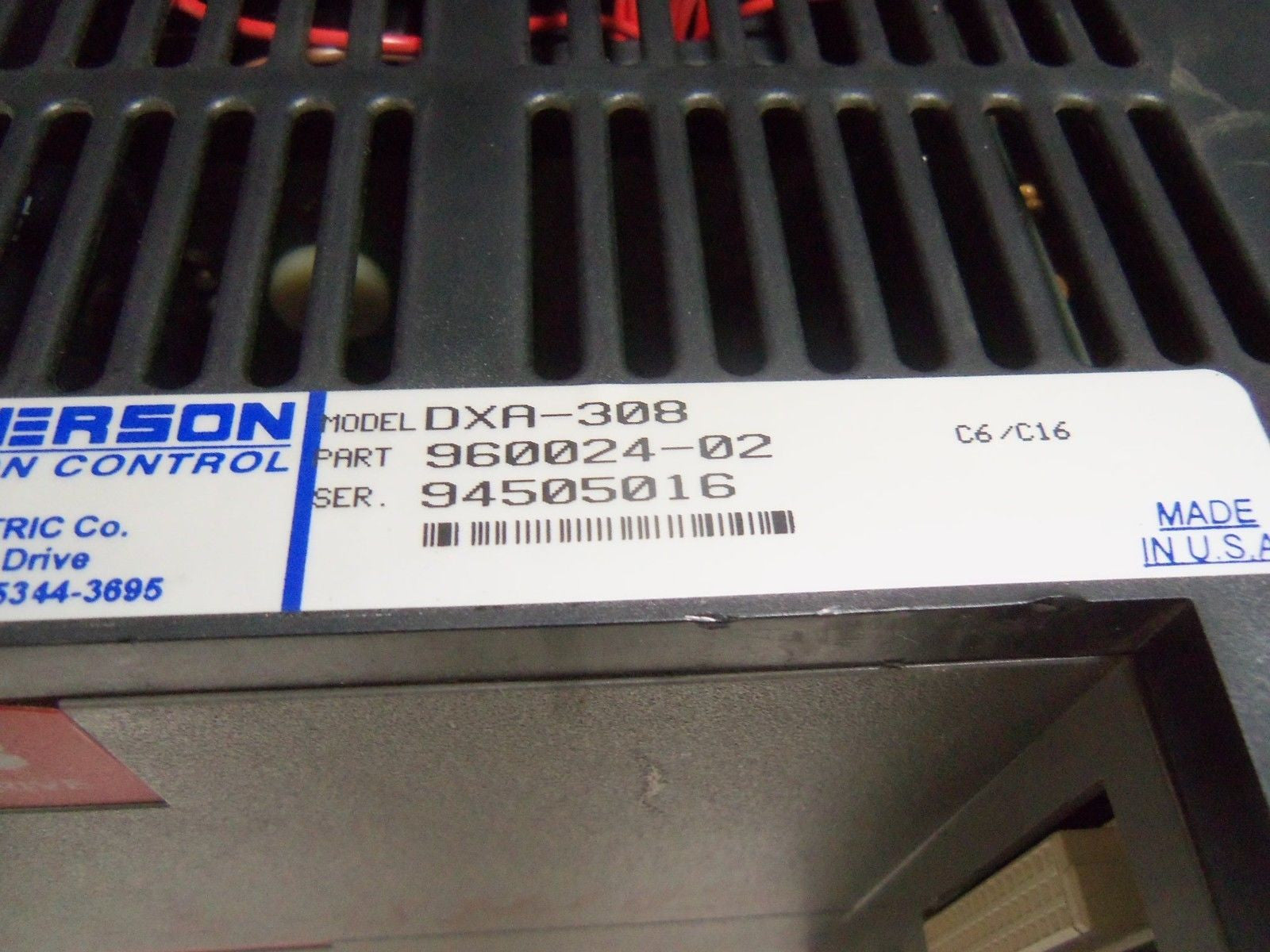 EMERSON 960024-02 SERVO DRIVE DXA-308 *USED*