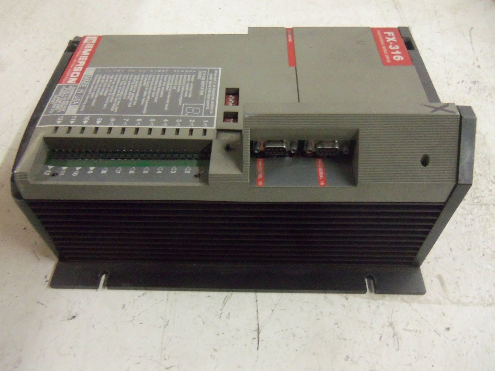 EMERSON FX-316 SERVO DRIVE *USED*
