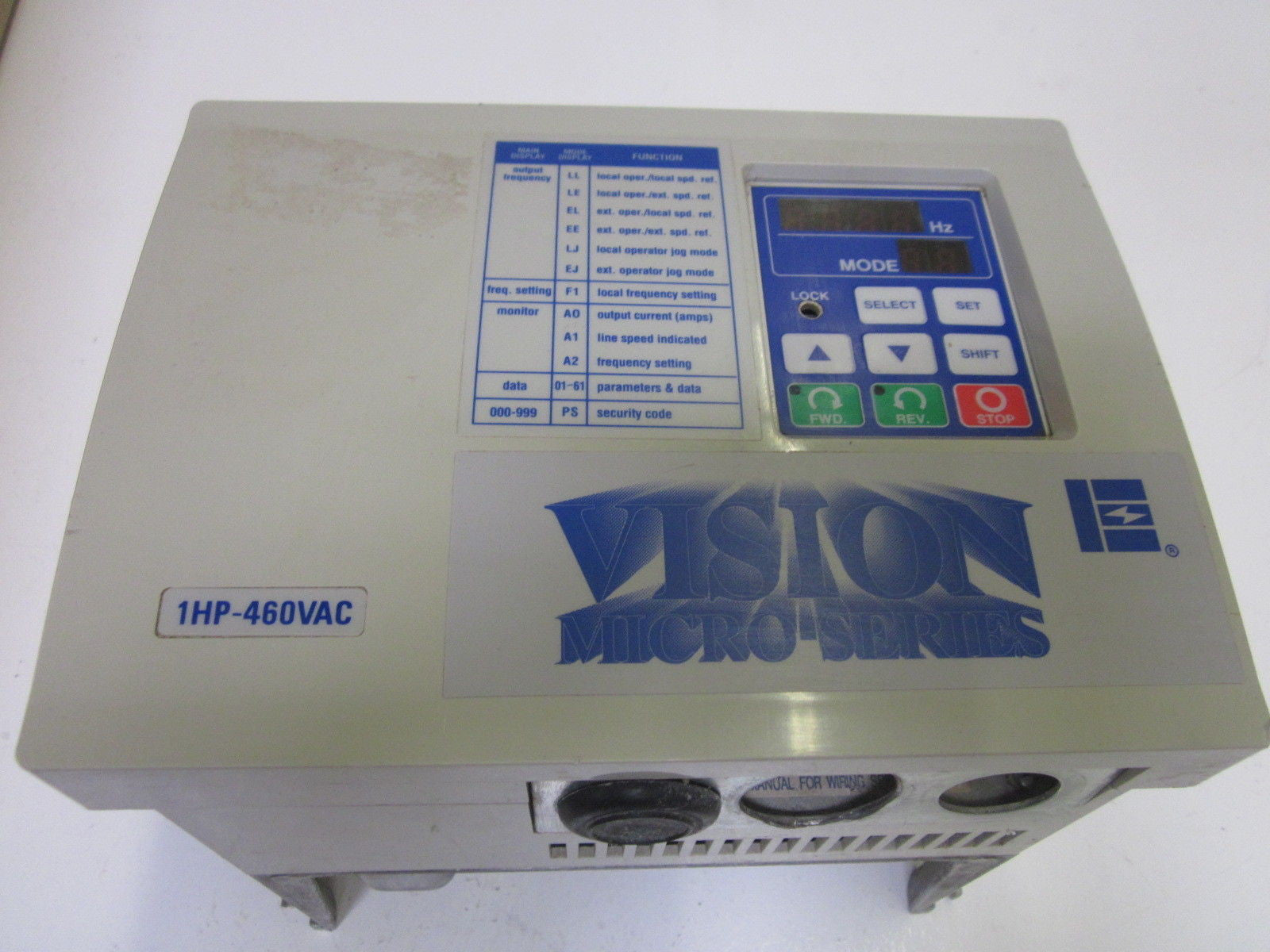 EMERSON VISION MICRO SERIES WM4110 *USED*