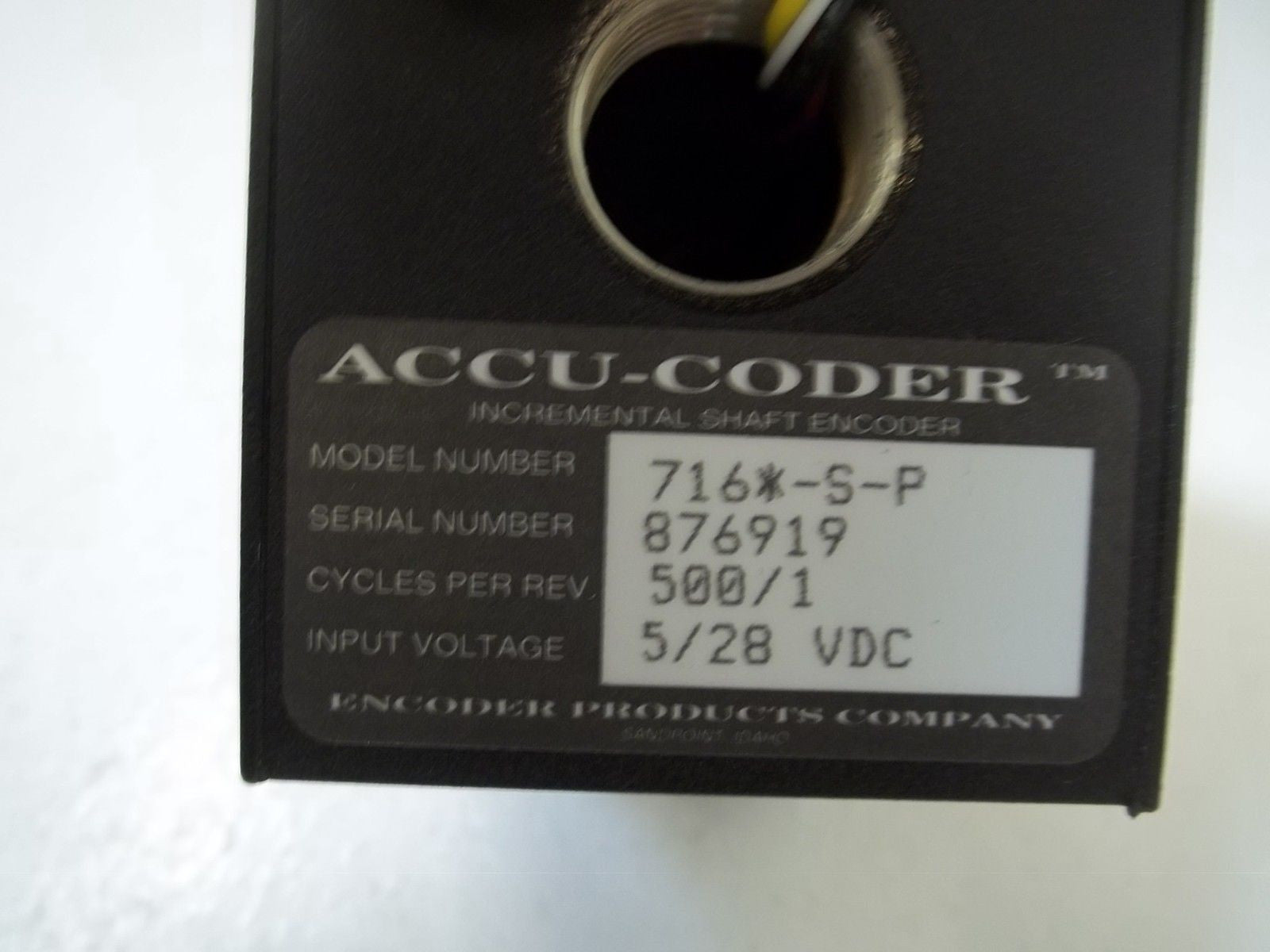 ENCODER PRODUCTS ACCU-CODER 716*-S-P ENCODER *NEW NO BOX*