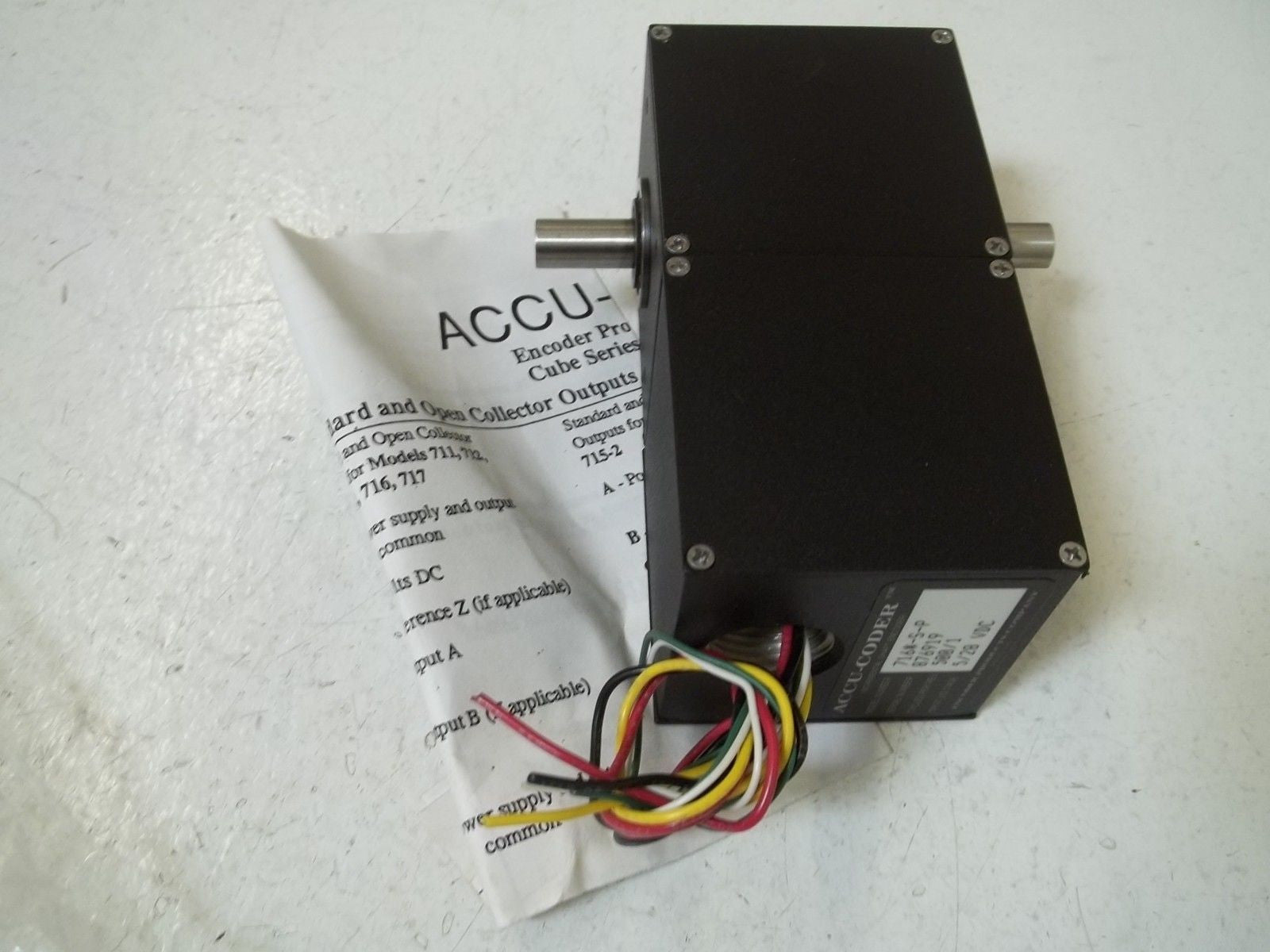 ENCODER PRODUCTS ACCU-CODER 716*-S-P ENCODER *NEW NO BOX*