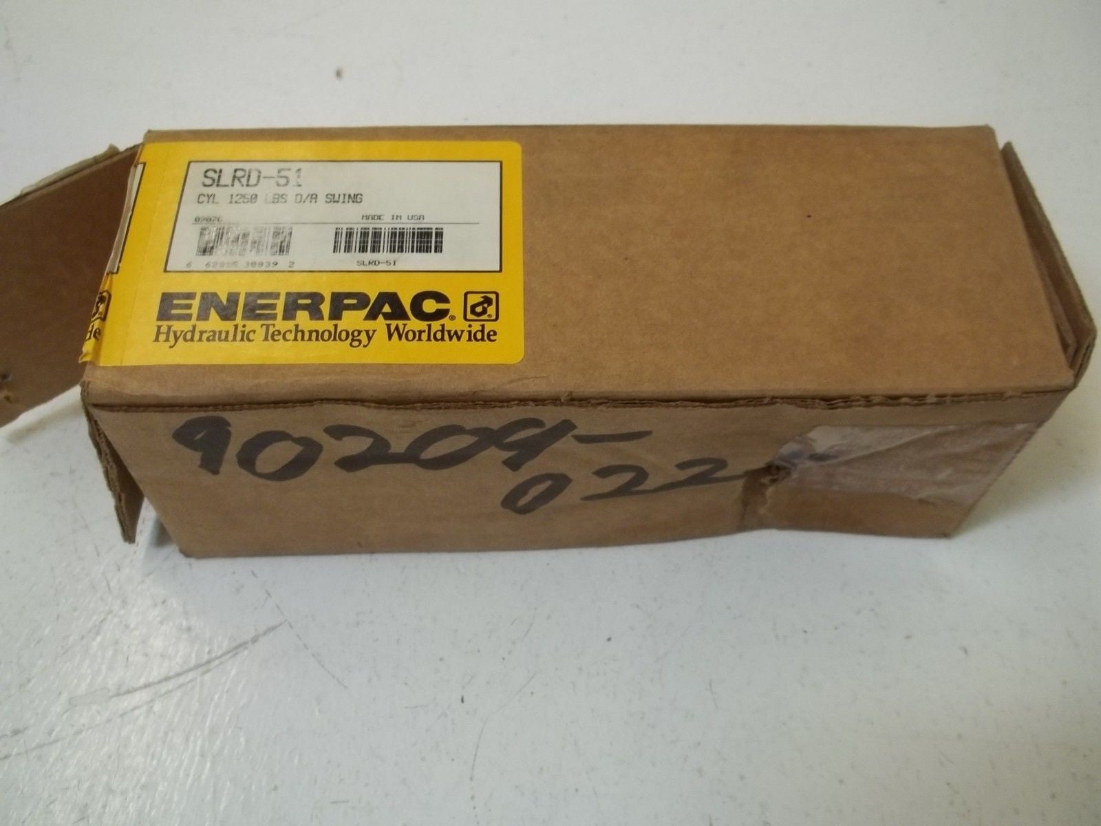ENERPAC SLRD-51 CYL 1250LBS S/A SWING *NEW IN BOX*