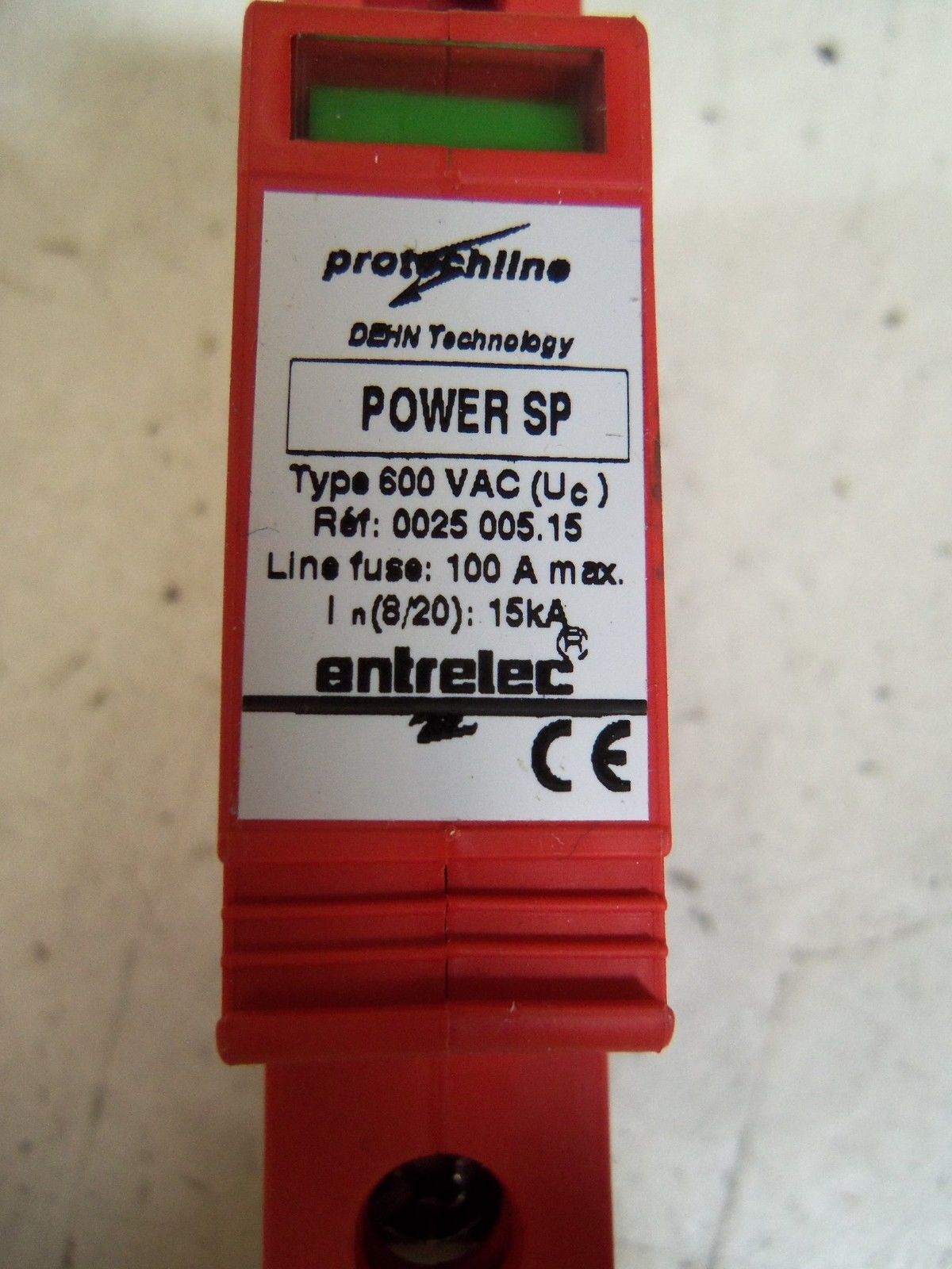 ENTRELEC 0025.005.15 *NEW NO BOX*