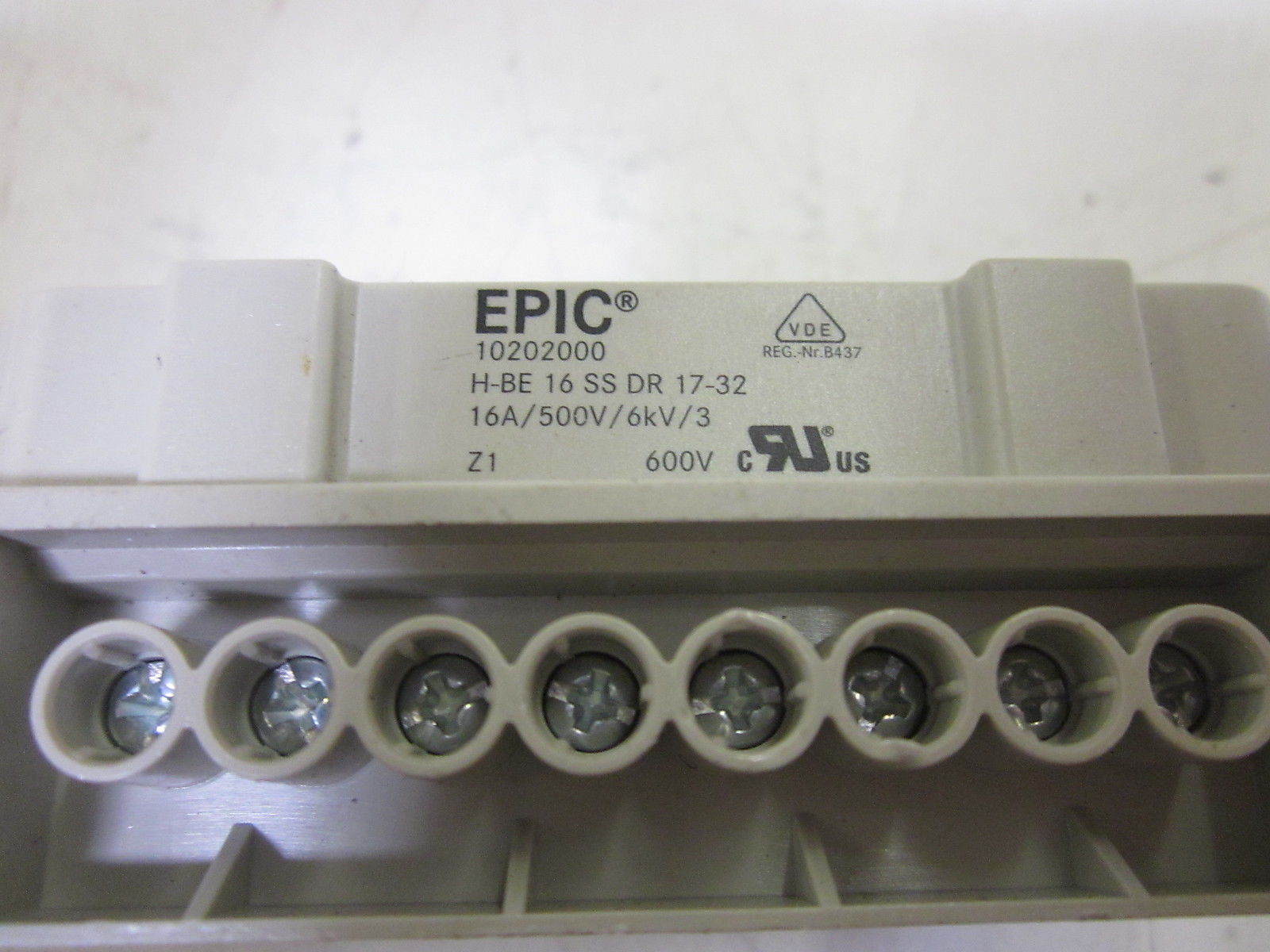 EPIC H-BE 16 SS DR 17-32 *NEW NO BOX*