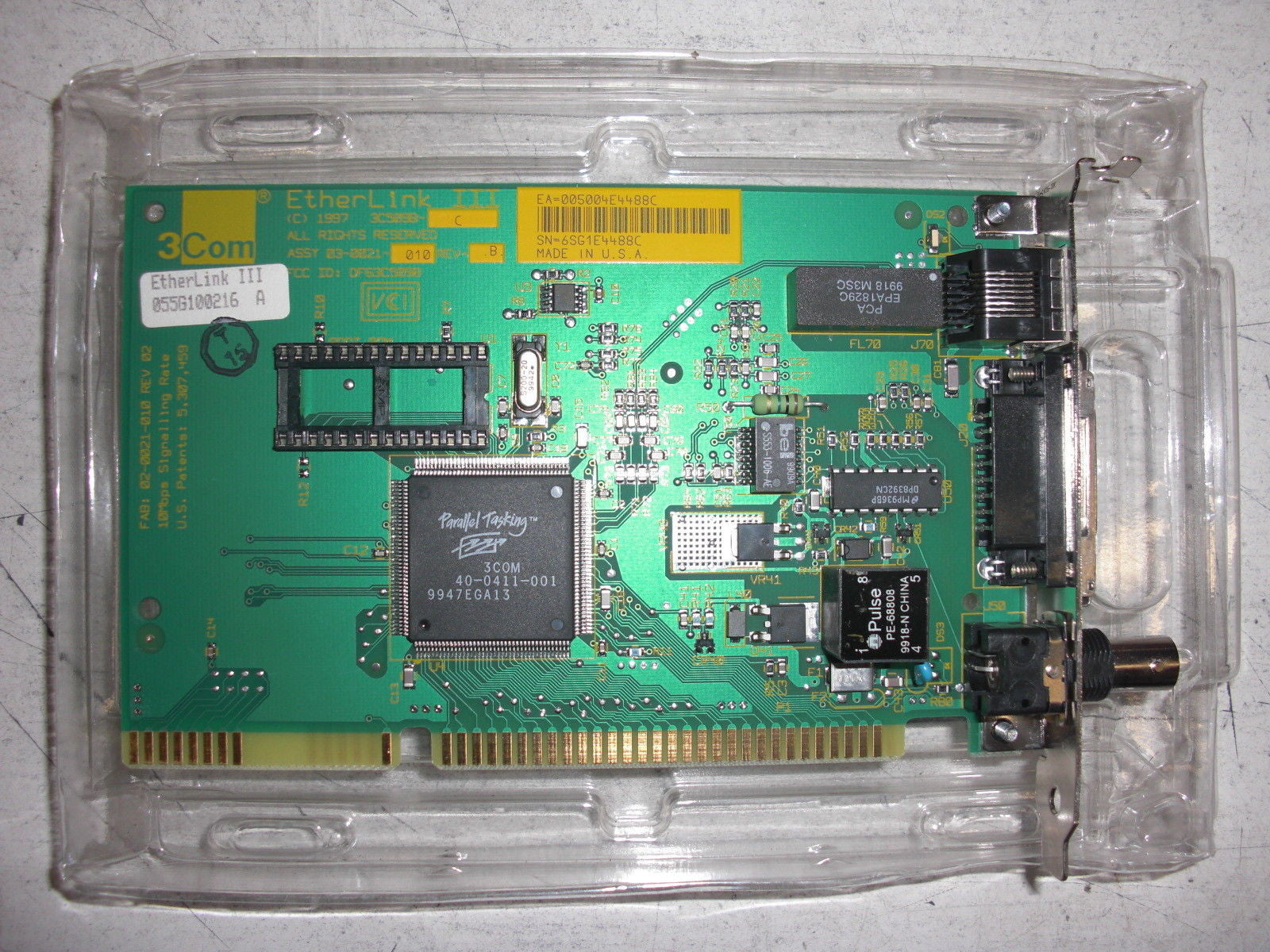 ETHERLINK 3 COM *USED* 03-0021-010