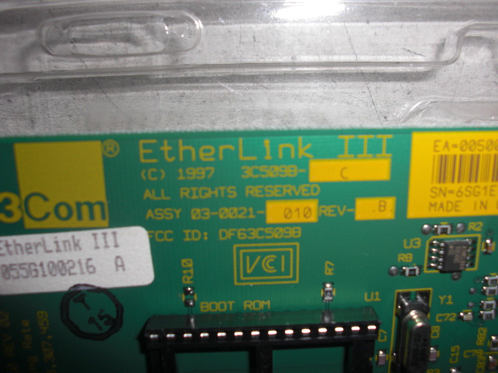 ETHERLINK 3 COM *USED* 03-0021-010