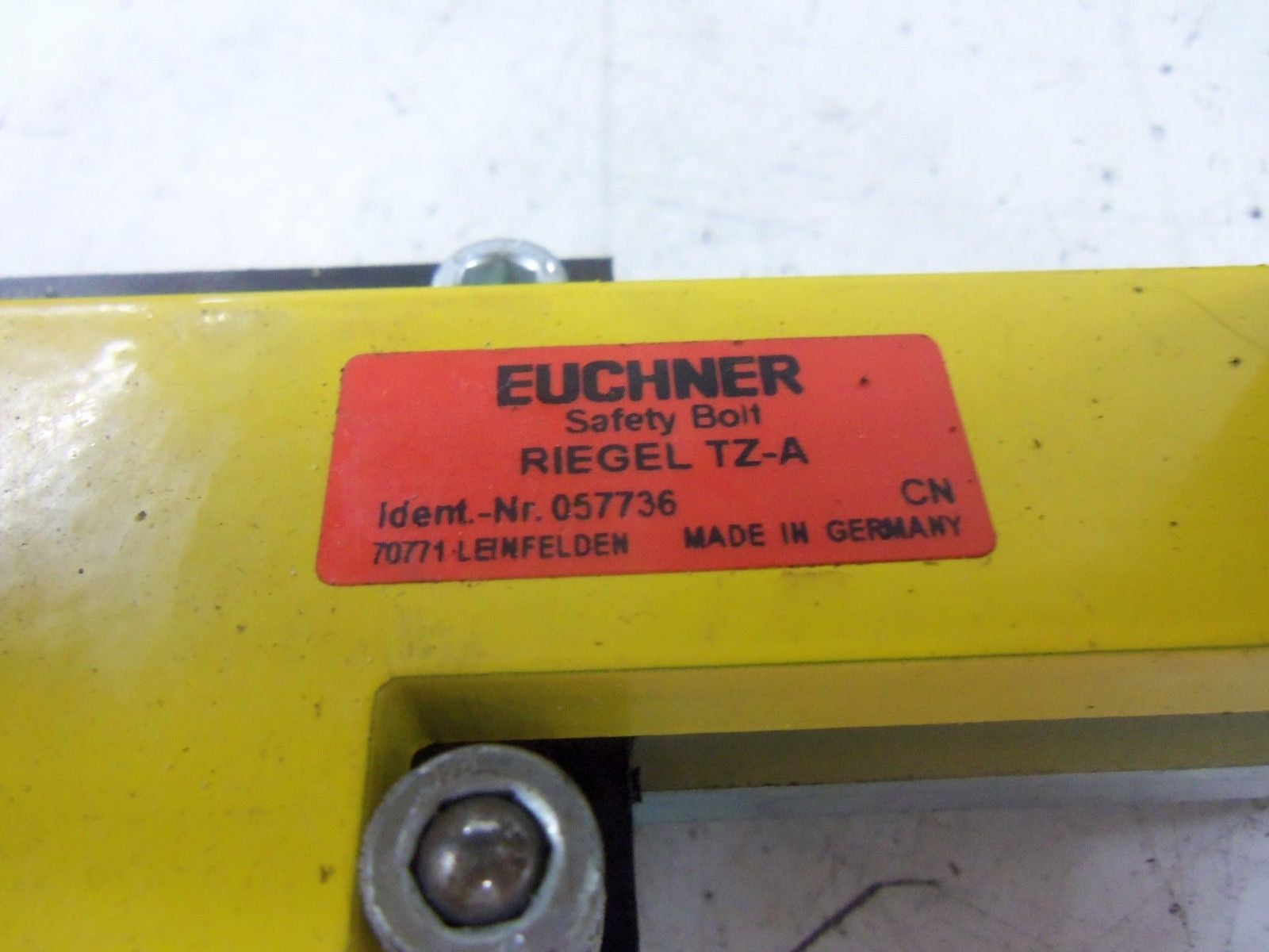 EUCHNER TZ-A *USED*