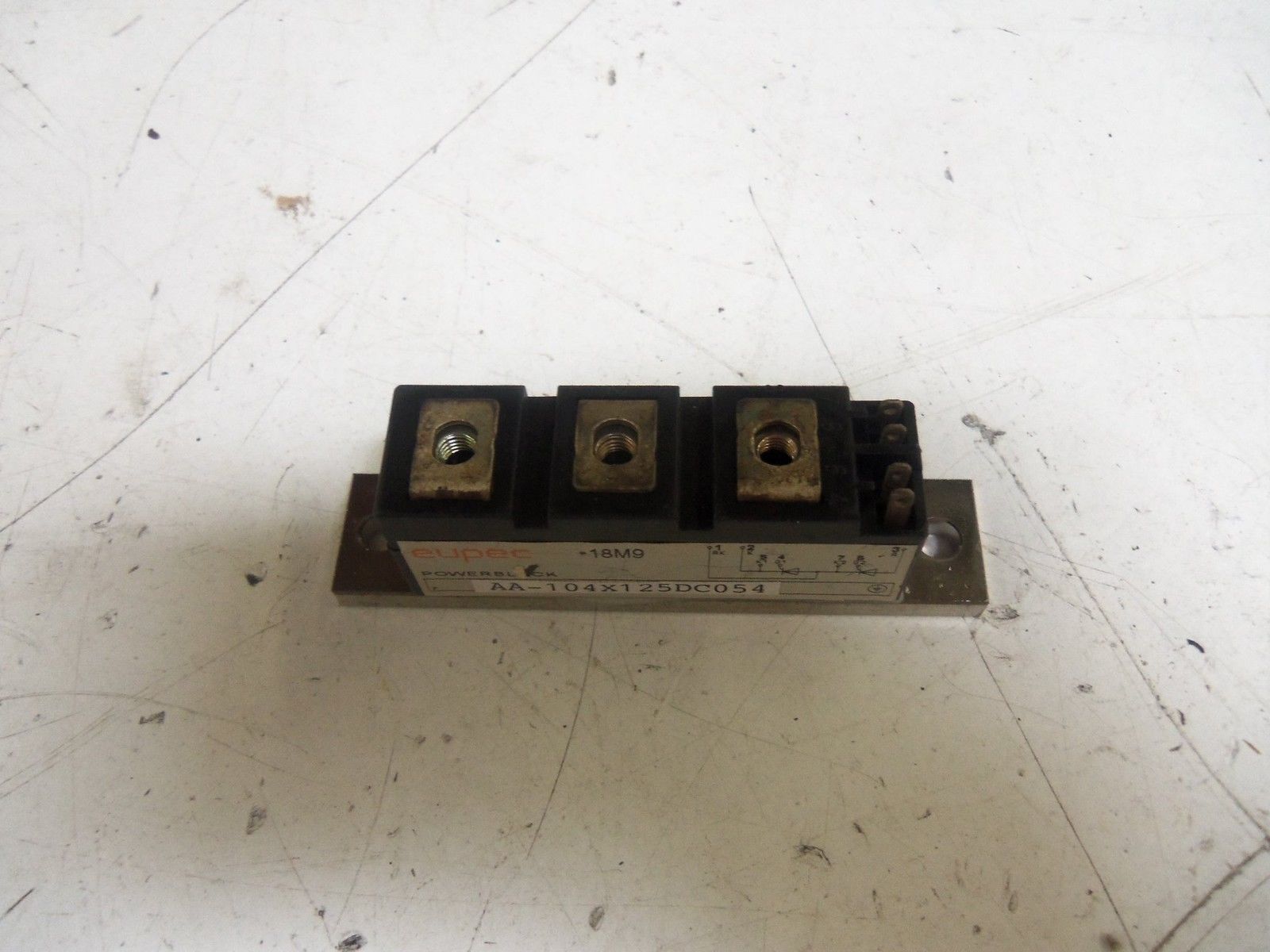 EUPEC AA-104X125DC054 POWER BLOCK *USED*