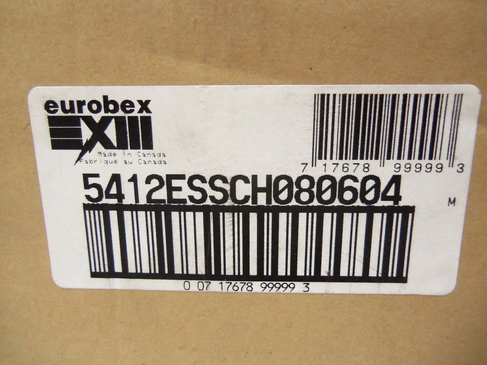 EUROBEX 5412ESSCH080604 *NEW IN BOX*