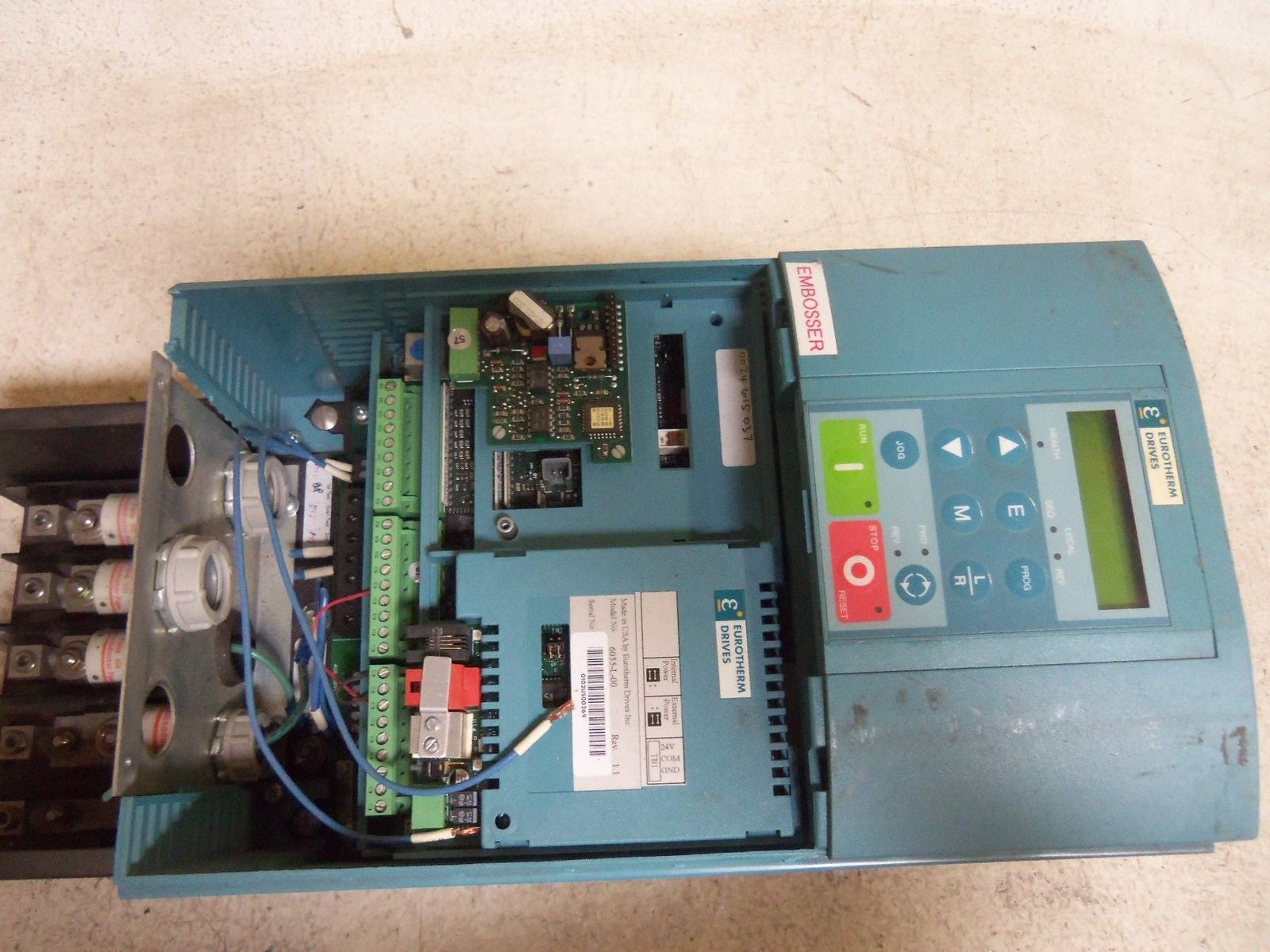 EUROTHERM 955+8R0040 DC THREE-PHASE DIGITAL DRIVES *USED*
