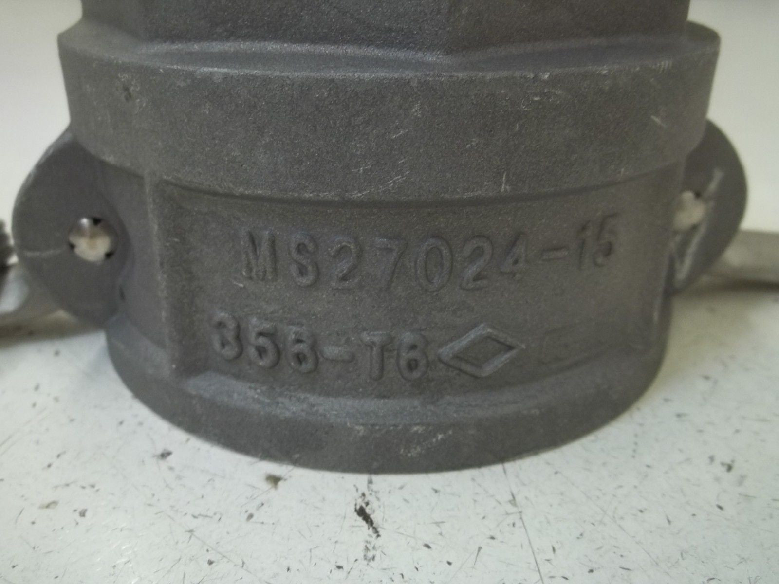 EVER-TITE MS27024-15 CAM LOCK 3" DISCONNECT W/FEMALE THREAD *NEW NO BOX*